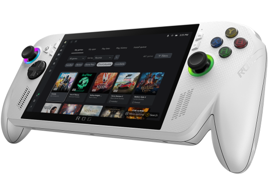 ASUS ROG XBOX Ally (2025) RC73YA Gaming Handheld AMD Ryzen Z2 A 4-Cores Processor w/ AMD Radeon 780M & 7" IPS 120Hz Gorilla Glass DXC Touch Screen - White