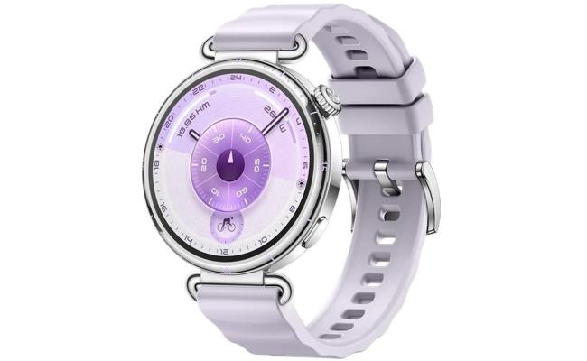 HUAWEI WATCH GT 6 GPS 41mm Smart Watch, AMOLED Touchscreen, up to 14 days battery life, Cycling, 100+ Sports Mode, iOS & Android Compatible, All-day Health Monitoring, Emotional Wellbeing, Purple