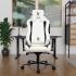 Arozzi Vernazza Soft PU Leather Ergonomic Office and Gaming Chair with High Backrest Recliner Swivel Tilt Rocker Adjustable Height and Adjustable Lumbar and Neck Support - White
