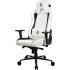 Arozzi Vernazza Soft PU Leather Ergonomic Office and Gaming Chair with High Backrest Recliner Swivel Tilt Rocker Adjustable Height and Adjustable Lumbar and Neck Support - White