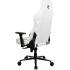 Arozzi Vernazza Soft PU Leather Ergonomic Office and Gaming Chair with High Backrest Recliner Swivel Tilt Rocker Adjustable Height and Adjustable Lumbar and Neck Support - White