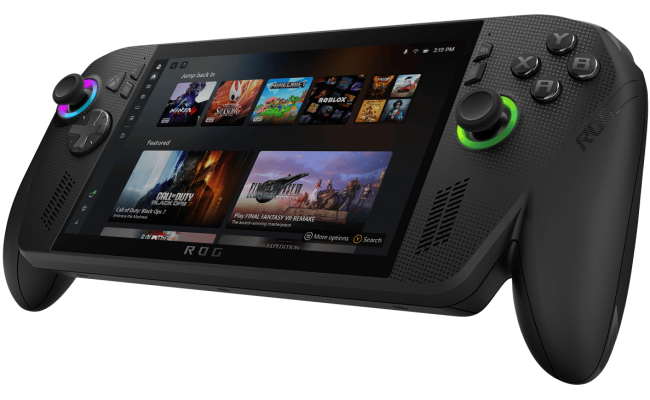 ASUS ROG XBOX Ally X (2025) RC73XA Gaming Handheld AMD Ryzen AI Z2 Extreme 8-Cores Processor w/ AMD Radeon 890M & 7" IPS 120Hz Gorilla Glass DXC Touch Screen - Black