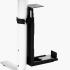 Arozzi Arena PC Mount Space-Saving Adjustable Height & Width Heavy-Duty Steel 360° Mounting Support up to 30KG , Black