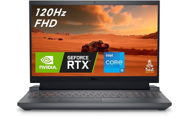 Dell G15 5530 Gaming (2023) NEW 13Gen Intel Core i5 13450HX 10-Cores w/ Nvidia RTX 3050 6GB DDR6 & IPS 120Hz Display & 3 Years Warranty
