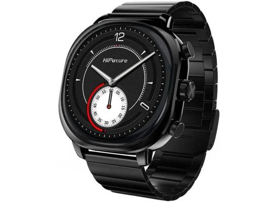 HiFuture AIX Smartwatch, 1.43 Inch Amoled Display, 1 ATM Water Resistant, 10 Days Battery Life, AI Enhanced Health Monitoring, 3x Harder Corning Gorilla Glass- Black product thumbnail 2