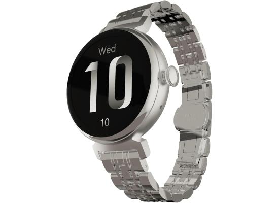HiFuture Aura Woman Bluetooth Smart Watch, 1.04″ AMOLED Display, IP68 Waterproof, up to 7 days daily use, Heart rate & Sleep Monitoring - Silver product thumbnail 2