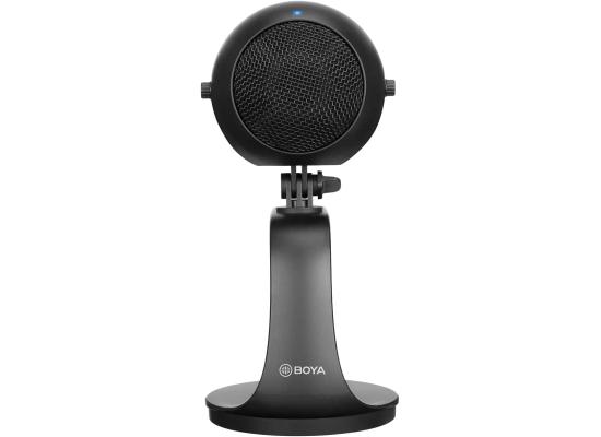 Boya BY-PM300 USB Microphone Condenser Microphone with Monitoring for Podcasts, Studios, Streaming, Radio, YouTube, Plug 'n Play on PC and Mac - Black product thumbnail 2