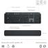 Logitech MX Master 3S Keys S Combo Performance Wireless Keyboard & Mouse with Palm Rest Customizable Illumination Fast Scrolling, Bluetooth, USB C, for Windows, Linux, Chrome, Mac Arabic & English Layout