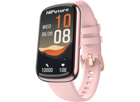 HiFuture EV02 Bluetooth Smart Calling Watch, 1.47 Inch IPS Display, 7 Days Daily Use, 100+ Sport Mode, Heart Rate Monitoring, IP68 Waterproof Smart Watch - Pink product thumbnail 2