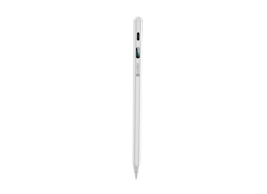 Coteci P7 IP-019 Universal Pencil Compatible with iOS & Android Tablets USB-C Charging Magnetic - White product thumbnail 2