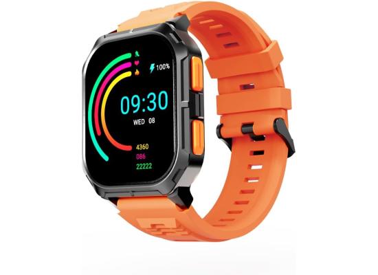 HiFuture ULTRA 3 Bluetooth Calling Smart Watch, 2.0-inch IPS Display, IP68 Waterproof, 24/7 True heart rate & Blood oxygen sensor (the fifth generation), Up to 7 days daily use, 100+ Sports Mode - Orange product thumbnail 2