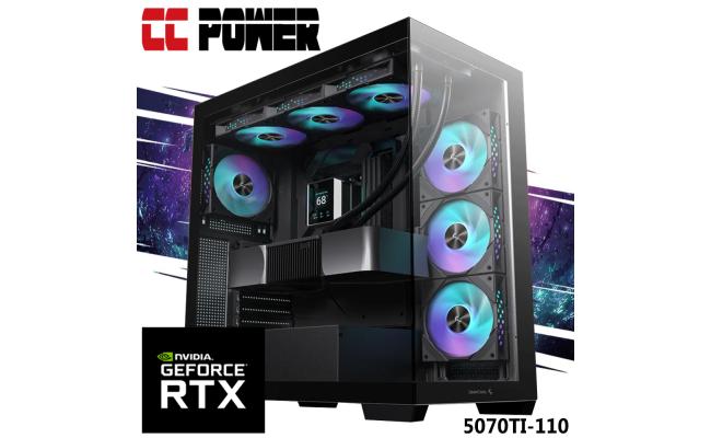 CC Power 5070TI-110 Gaming PC NEW 9Gen AMD Ryzen 9 9950X3D 16-Cores w/ NEW Nvidia RTX 5070 TI 16GB & Liquid Cooler