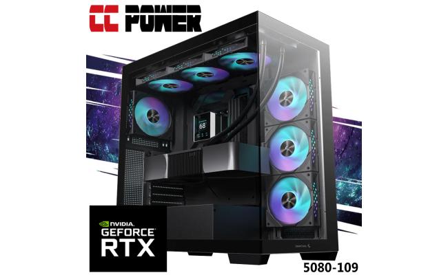 CC Power 5080-109 Gaming PC NEW 9Gen AMD Ryzen 9 9950X3D 8-Cores w/ NEW Nvidia RTX 5080 16GB & Liquid Cooler