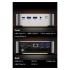 ACEMAGIC W1 Mini PC Barebone AMD Ryzen 5 7430U 6-Cores w/ VEGA 7 Graphic For Home & Business Support Triple 4K Display Support , Silver