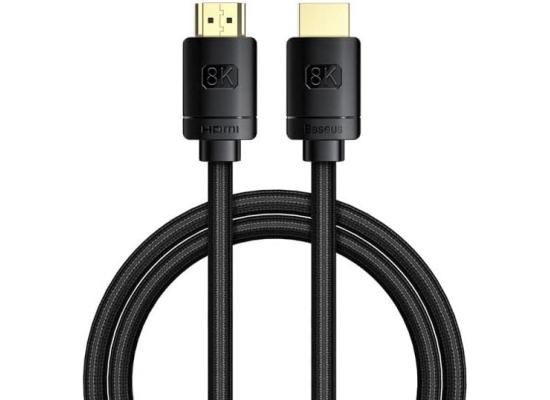 Baseus High-Definition Series 2.1 HDMI 8K to HDMI 8K Adapter Cable - Black product thumbnail 2