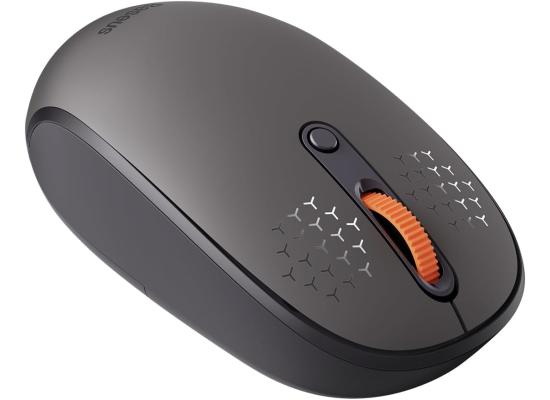 Baseus F01B Tri-Mode Wireless Mouse | Lightweight, Silent Buttons DPI-800/1000/1600 - Gray product thumbnail 2