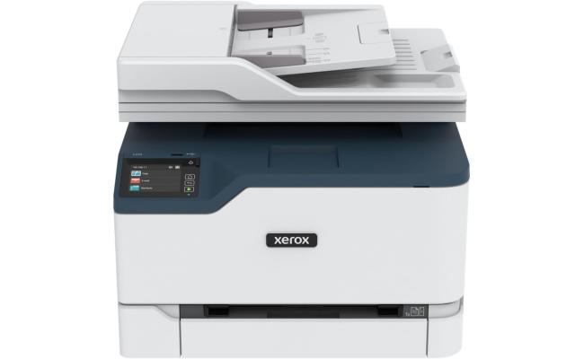 Xerox C235 Color Laser Printer A4 Wireless & Duplex 4-In-One ( Fax,Print, Copy, Scan ) Printer Up to 24 ppm - White