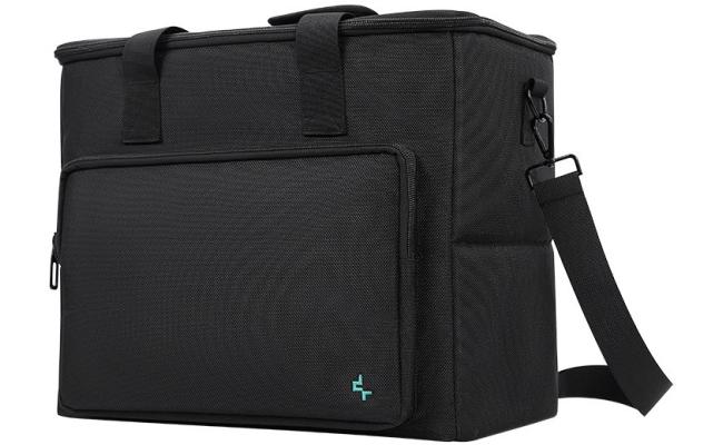 DeepCool CaseFree PC Case Bag 28L Designed For Gamers & Creators Oxford Cloth, Pearl Cotton Scratch Resistant , Black