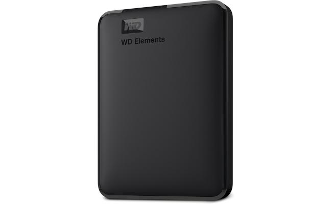 WD 2TB Elements Portable External Hard Drive HDD, USB 3.0, Compatible with PC, Mac, PS4 & Xbox - Black