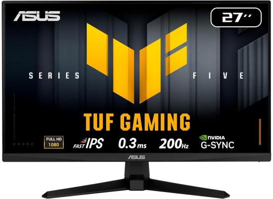 Asus TUF VG279Q5A Gaming AI 27" Fast IPS Full HD 200Hz 0.3 ms HDR10 G-Sync Compatible Extreme Low Motion Blur Sync w/ 2x HDMI , Display Port & Speaker , Black product thumbnail 2