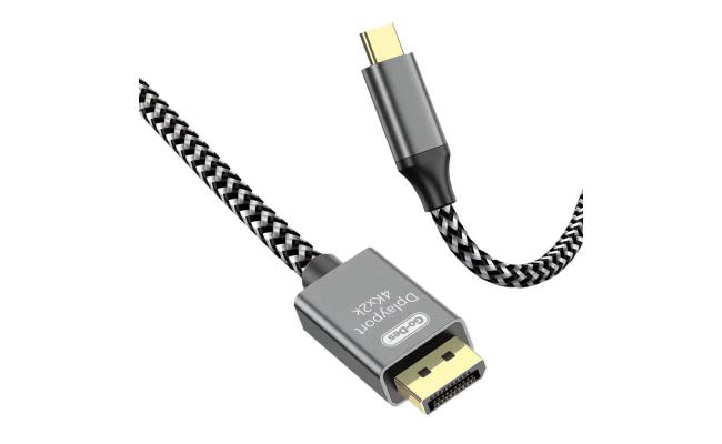 Go-Des Ultra HD 8K@60Hz Type-C to Display Port Cable 1.8M