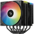 DeepCool AG620 ARGB V2 CPU Air Cooler Mighty 260w TDP 6pcs Copper Heat Pipes ARGB Sync w/120mm PWM Fan , Black