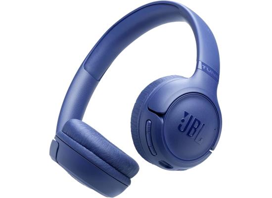 JBL Tune 530 BT Wireless On-Ear Headphones with JBL Pure Bass Sound, Bluetooth 6.0, Foldable Design and 76-Hour Battery Life, Google Fast Pair/Microsoft Swift Pair, Blue product thumbnail 2