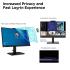 Lenovo ThinkVision T24v-30 24" IPS Full HD 75Hz Conferencing Monitor Adjustable Stand Built In 2MP Webcam & Speakers & Mic w/ HDMI , DP, VGA & USB Hub
