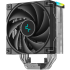 DeepCool AK400 Digital SE 1850 RPM PWM CPU Air Cooler 4 Heatpipes Chip Cooling Heatsink w/ w/ ARGB LED Strip & Digital Screen Displays , Black