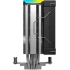 DeepCool AK400 Digital SE 1850 RPM PWM CPU Air Cooler 4 Heatpipes Chip Cooling Heatsink w/ w/ ARGB LED Strip & Digital Screen Displays , Black