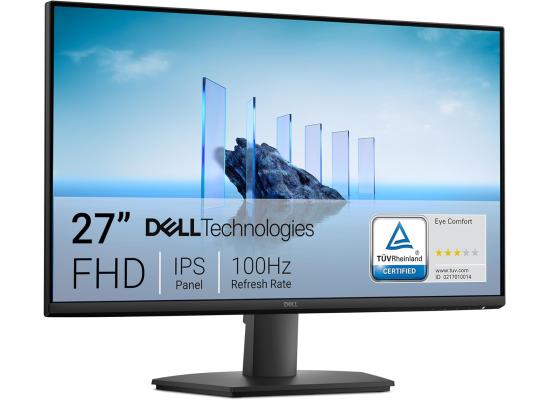 Dell Pro SE2725HM 27" IPS Full HD 100Hz Eye Comfort Technology, Anti-glare, Arsenic-free Glass w/ HDMI & VGA , Black