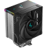 DeepCool AK500s Digital SE CPU Cooler 240w TDP Giant Heatsink 90mm Thickness 5 Copper Heat Pipes BBH 120mm PWM Fan w/Status Display Screen For AMD & Intel