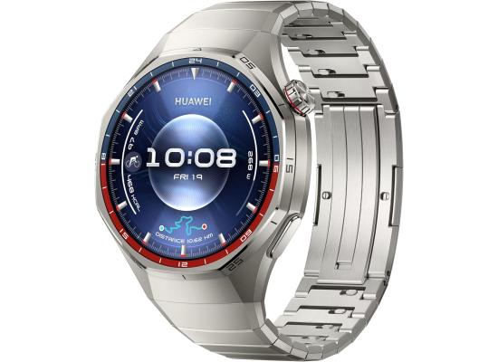 HUAWEI WATCH GT 6 Pro GPS 46mm Smart Watch, 1.47''AMOLED Touchscreen, up to 21 days battery life, Pro-level Cycling, 100+ Sports Mode, iOS & Android, ECG Analysis, All-day Health Monitoring, Titanium
