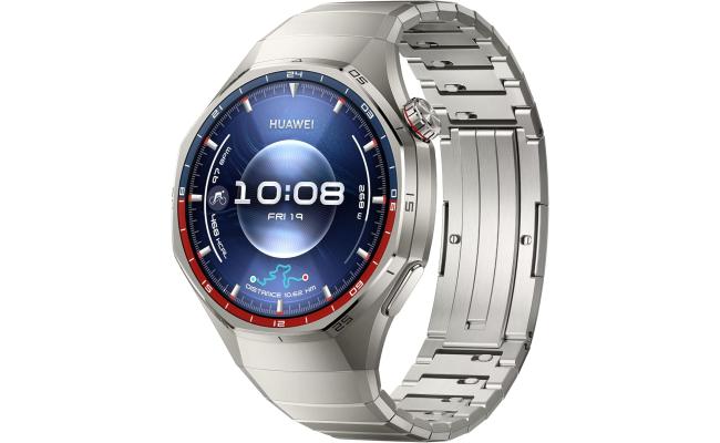 HUAWEI WATCH GT 6 Pro GPS 46mm Smart Watch, 1.47''AMOLED Touchscreen, up to 21 days battery life, Pro-level Cycling, 100+ Sports Mode, iOS & Android, ECG Analysis, All-day Health Monitoring, Titanium