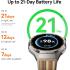 HUAWEI WATCH GT 6 Pro GPS 46mm Smart Watch, 1.47''AMOLED Touchscreen, up to 21 days battery life, Pro-level Cycling, 100+ Sports Mode, iOS & Android, ECG Analysis, All-day Health Monitoring, Titanium
