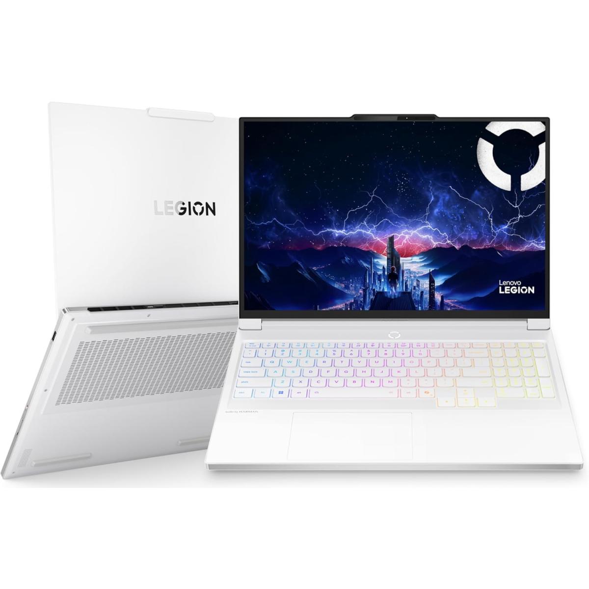 Lenovo Legion 7 (2025) NEW Intel Core Ultra 9 Gen II 275HX 24-Cores w\/ NVIDIA RTX\u2122 5070 8GB DDR7 & OLED 2.5K 240Hz Display, Glacier White