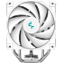 DeepCool AK400 Digital SE 1850 RPM PWM CPU Air Cooler 4 Heatpipes Chip Cooling Heatsink w/ w/ ARGB LED Strip & Digital Screen Displays , White