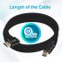 Promate PROLINK4K1-150 4K HDMI Audio Video Cable, High Definition Right Angle, 24K Gold Plated Connector, 1.5 Meter Length, Black