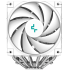 DeepCool AK620 Digital SE CPU Air Cooler Mighty 260w TDP 6 Copper Heat Pipes Dual-Tower CPU Cooler w/ ARGB LED Strip & Digital Screen Displays , White