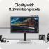 LG 27U730A-B UltraFine Monitor, 27" IPS , 4K UHD , HDR10 , Super Resolution+, Dynamic Action Sync, USB Type-C (90W Power Delivery) , Speakers , Adjustable Stand , Black