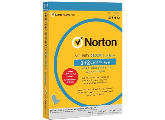 Norton by Symantec Deluxe Internet Security & Antivirus software 2 Device - 12 Months (Activation Key Card)