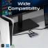Promate MEDIASWITCH-2T HDMI Switch Adapter, Premium Ultra High-Resolution HDMI Switch with 8K@60Hz, 4K@120Hz Display, 3 HDMI Ports, Touch Control and Ultra-Compact Design