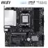 MSI PRO B840M-P WiFi 6E AM5 ATX AMD B840 Chipset, 2x DDR5 UDIMM Slots, Up to 128GB Max Memory, PCIe x16 Slot, 2x M.2 Slots, WiFi & BT Connectivity