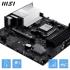 MSI PRO B840M-P WiFi 6E AM5 ATX AMD B840 Chipset, 2x DDR5 UDIMM Slots, Up to 128GB Max Memory, PCIe x16 Slot, 2x M.2 Slots, WiFi & BT Connectivity