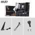 MSI PRO B840M-P WiFi 6E AM5 ATX AMD B840 Chipset, 2x DDR5 UDIMM Slots, Up to 128GB Max Memory, PCIe x16 Slot, 2x M.2 Slots, WiFi & BT Connectivity
