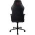 Arozzi Primo Premium PU Leather Gaming Chair Office Chair with Recliner Swivel Tilt Rocker Adjustable Height 4D Armrests Neck Pillow and Built-in Lumbar Adjustment - Black with Red Accents