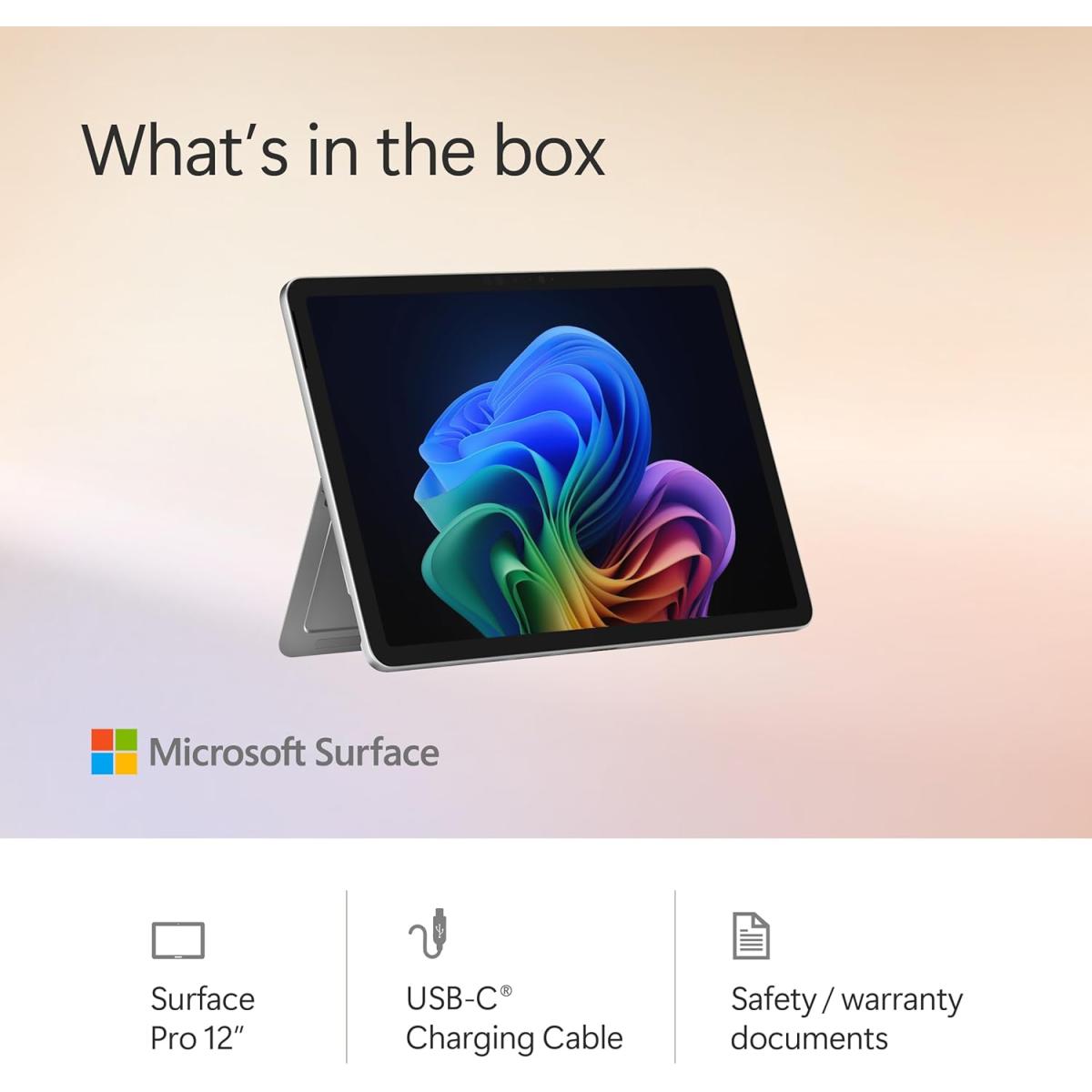 Microsoft Surface Pro 12 (2025) Copilot+ PC Snapdragon X Plus 8