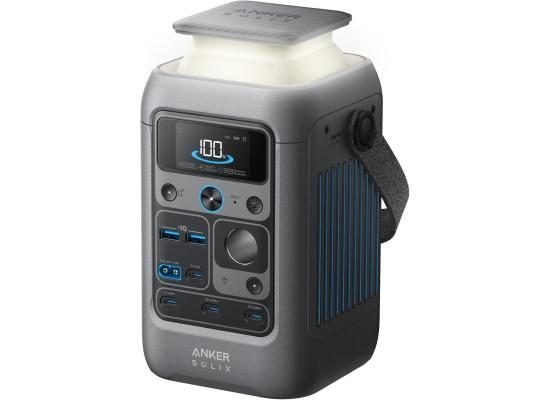 Anker SOLIX C300 DC Power Bank Station, Outdoor 288Wh (90,000mAh), Portable Power Station, LiFePO4 Battery, 300W Solar Generator, for Camping, Traveling, and Emergencies product thumbnail 2