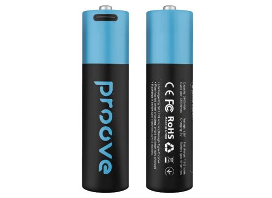 Proove Compact Energy Rechargeable Batteries AAA Type Batteries 740mWh (2 Pieces) product thumbnail 2