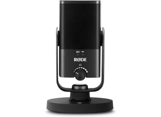 RODE NT-USB Mini Versatile Studio-quality Condenser USB Microphone with Free Software for Podcasting, Streaming, Gaming, Music Production, Vocal and Instrument Recording,Black